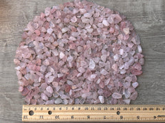 GAF Treasures rose quartz chips bulk 1-8 lb for small and large projects.