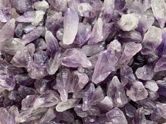 GAF TREASURES rough amethyst point for meditation and energy work