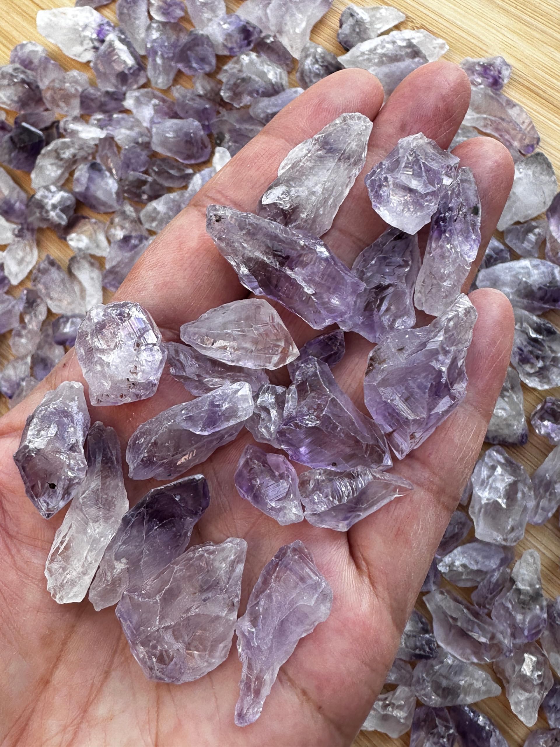 GAF TREASURES rough amethyst point great for pocket carry and daily calm