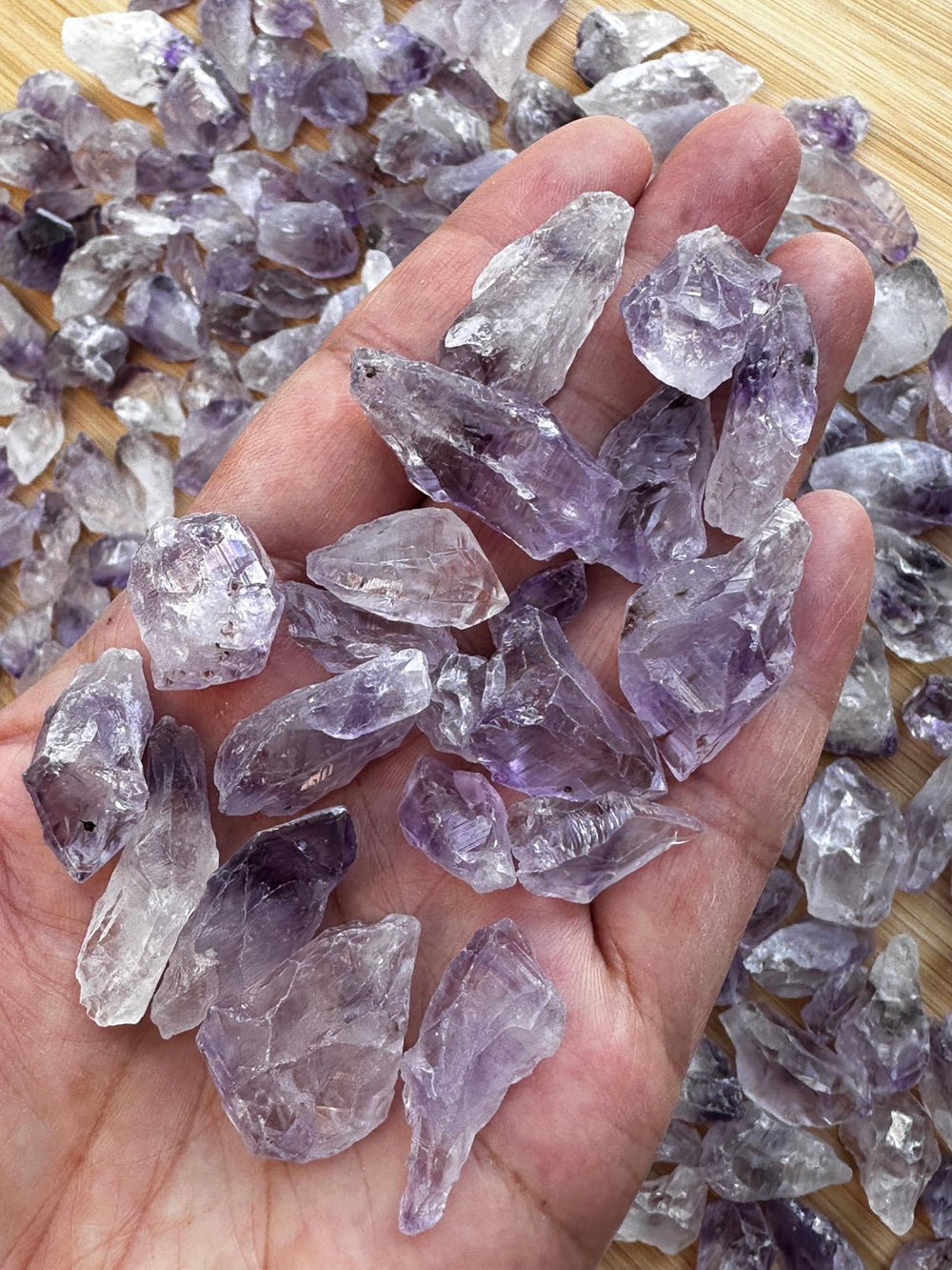 GAF TREASURES rough amethyst point great for pocket carry and daily calm