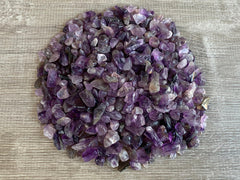 GAF TREASURES semi-tumbled amethyst crystals in designs