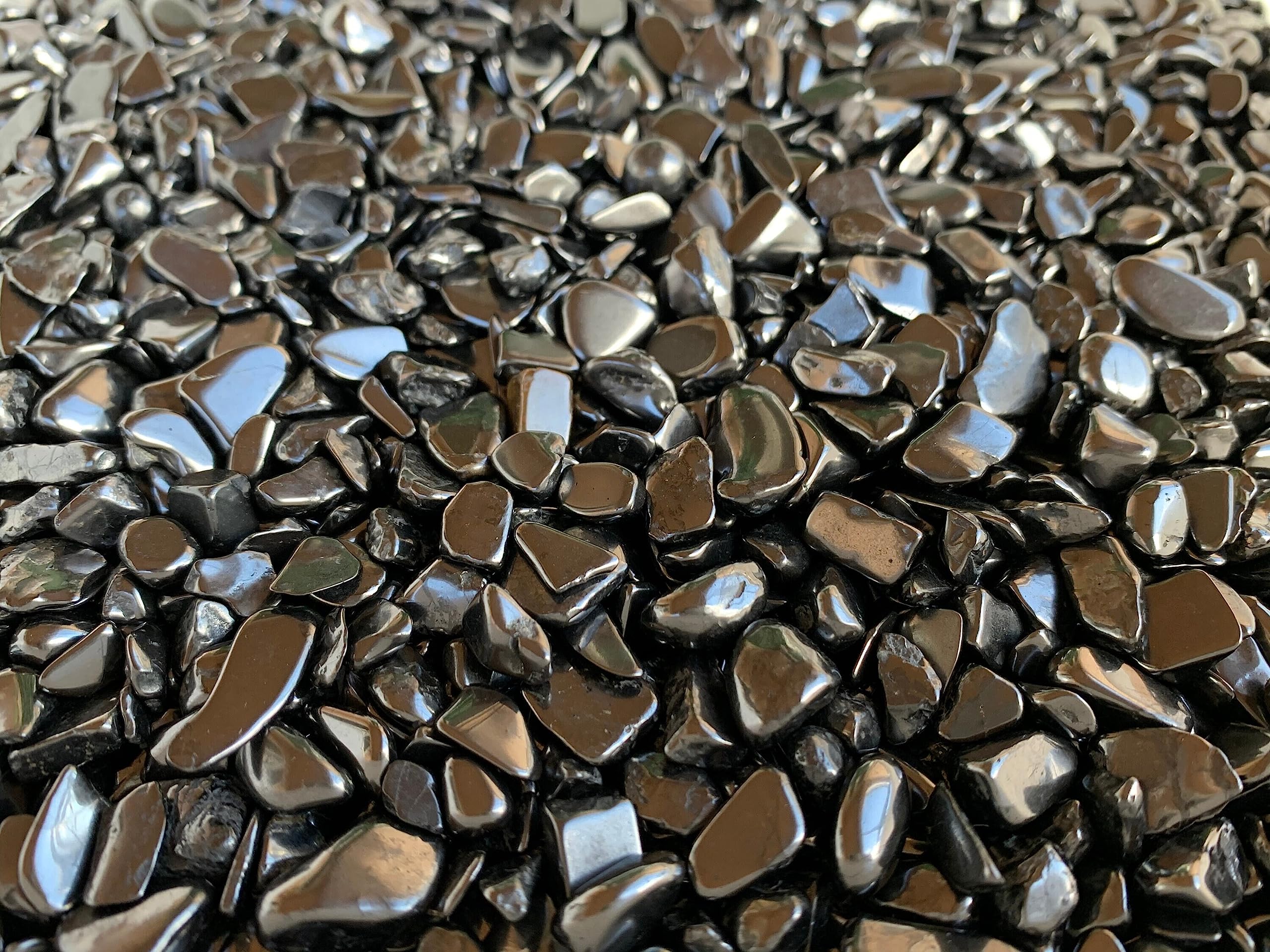 GAF TREASURES Shungite Chips bulk 2 lb option for larger crafts.