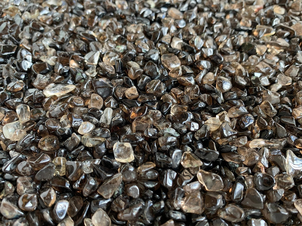 GAF Treasures natural-toned smoky quartz chips for decorative projects