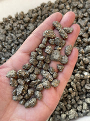 GAF TREASURES Undrilled pyrite chips for mixed media art