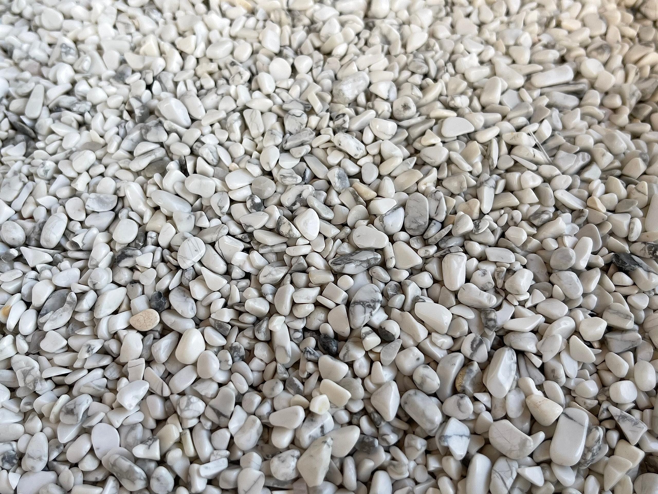 GAF TREASURES white howlite chips gem-tree craft texture ideas