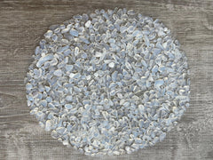 GAF TREASURES Opalite chips 5mm-12mm size versatile for beadwork and mosaics.