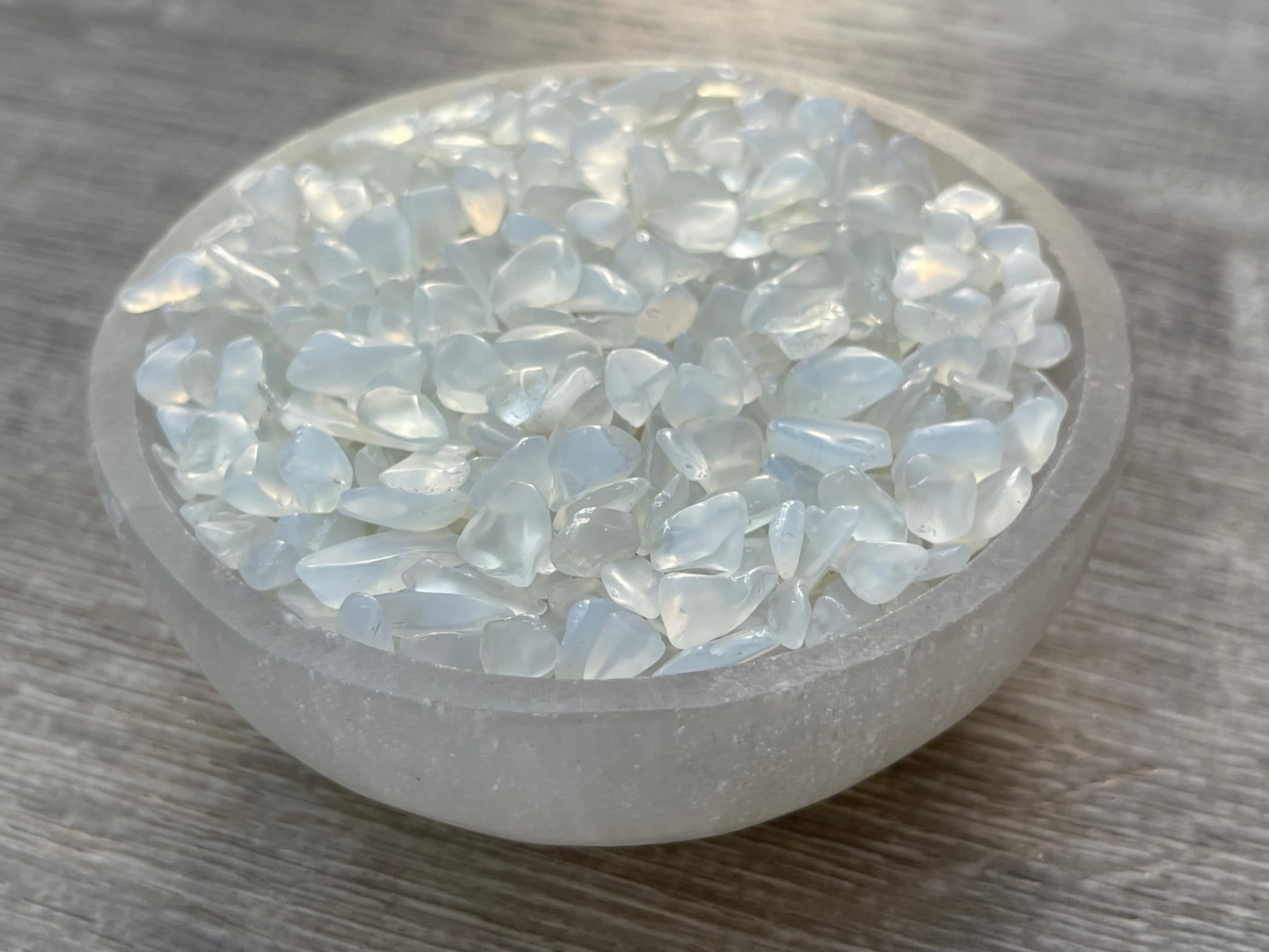 GAF TREASURES Opalite chips bulk one-pound for larger art and craft sets.