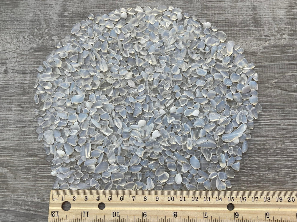 GAF TREASURES Opalite chips crushed undrilled for mixed-media crafts and DIY projects.