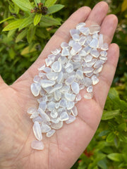 GAF TREASURES Opalite chips semi-tumbled finish with natural charm for home decor.