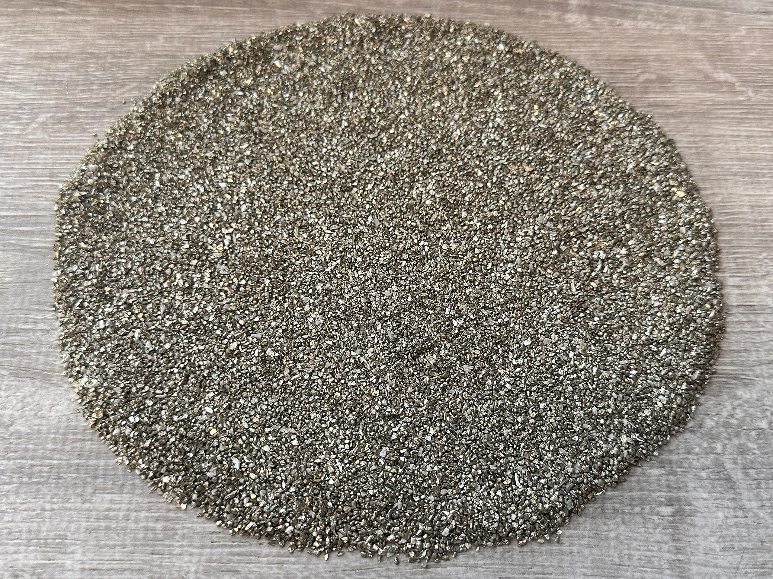 GAF TREASURES Pyrite chips for educational displays and rock study.