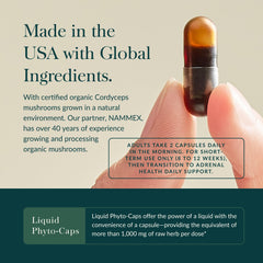 Gaia Herbs Adrenal Health Jumpstart packaging on shelf conveys quality and purity