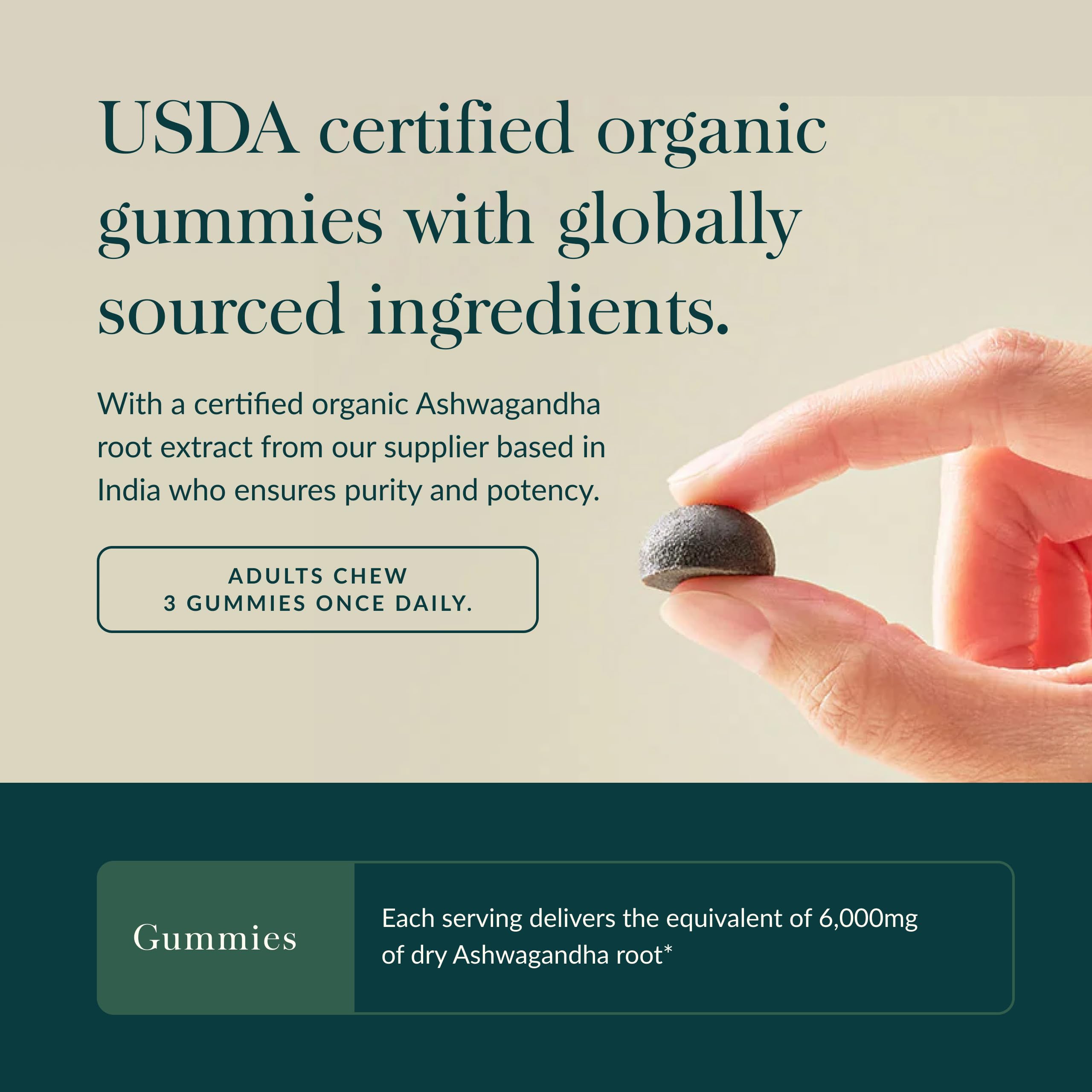 Gummies with berries and fruit-sweetened profile from Gaia Herbs