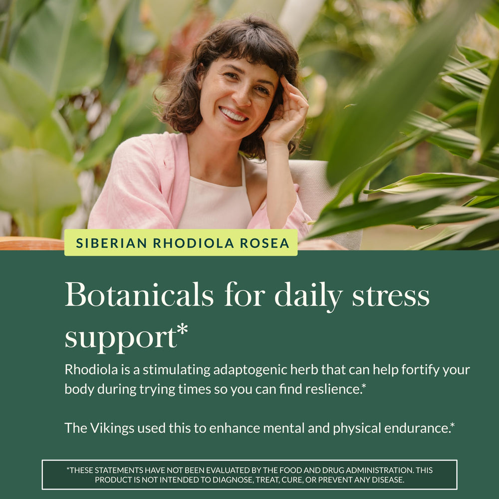 Gaia Herbs European extraction partners underline sustainable rhodiola sourcing.