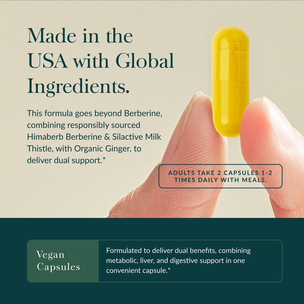 Gaia Herbs ginger root slices complement digestion in the blend.