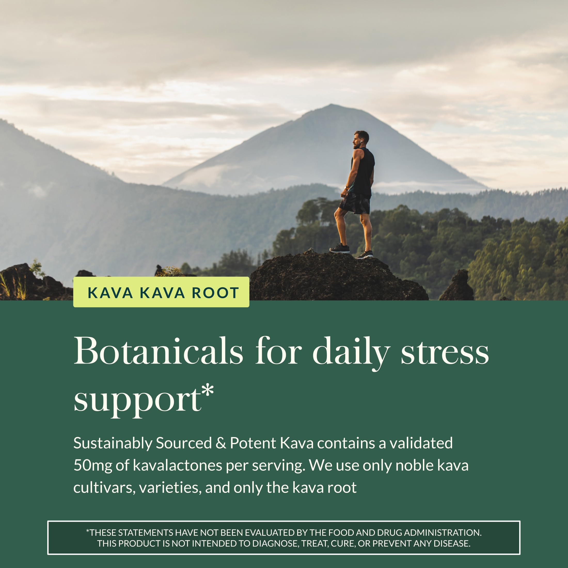 Gaia Herbs Kava Root vegan and gluten-free icon reflecting purity
