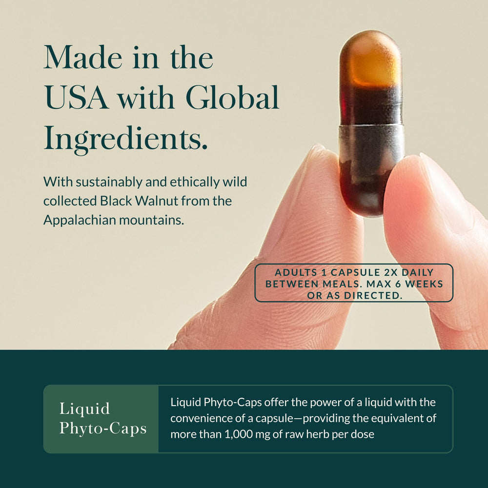 Gaia Herbs Microbiome Cleanse capsules closeup emphasizes vegan formulation