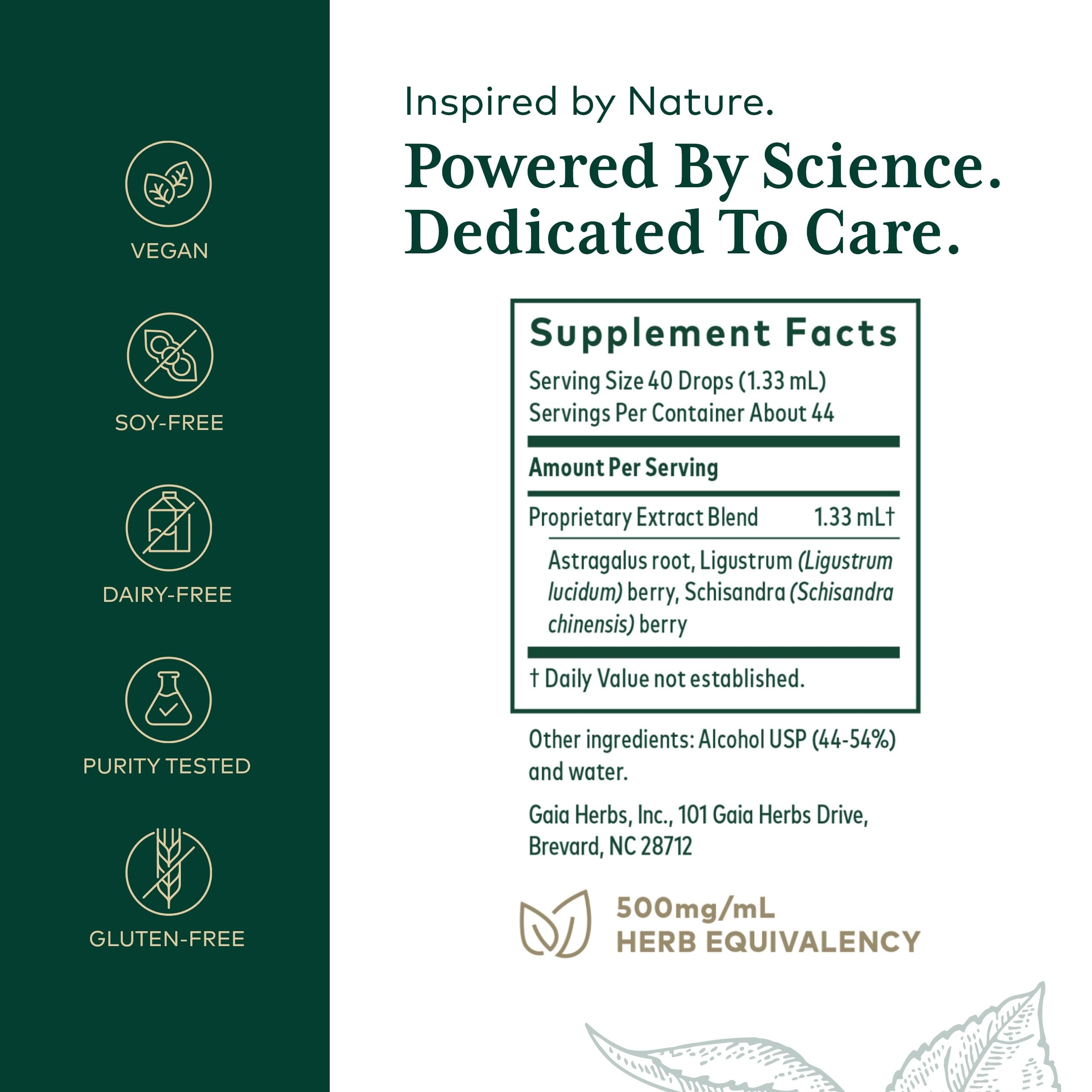 GAIA Herbs PRO astragalus root detail highlighting premium immune-support ingredient