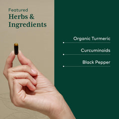 GAIA HERBS PRO Curcuma Supreme: toma diaria fácil con comidas para mayor conveniencia.