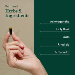 Gaia Herbs PRO Daytime HPA with ashwagandha supports calm focus