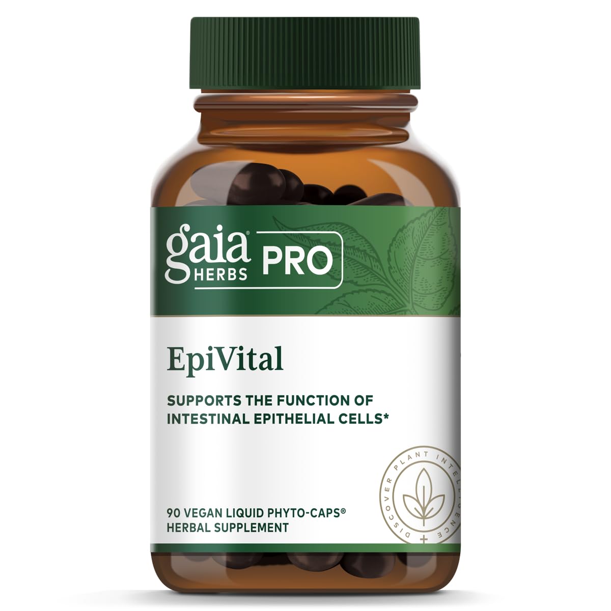 Ga ia Herbs PRO EpiVital bottle label signaling digestive support