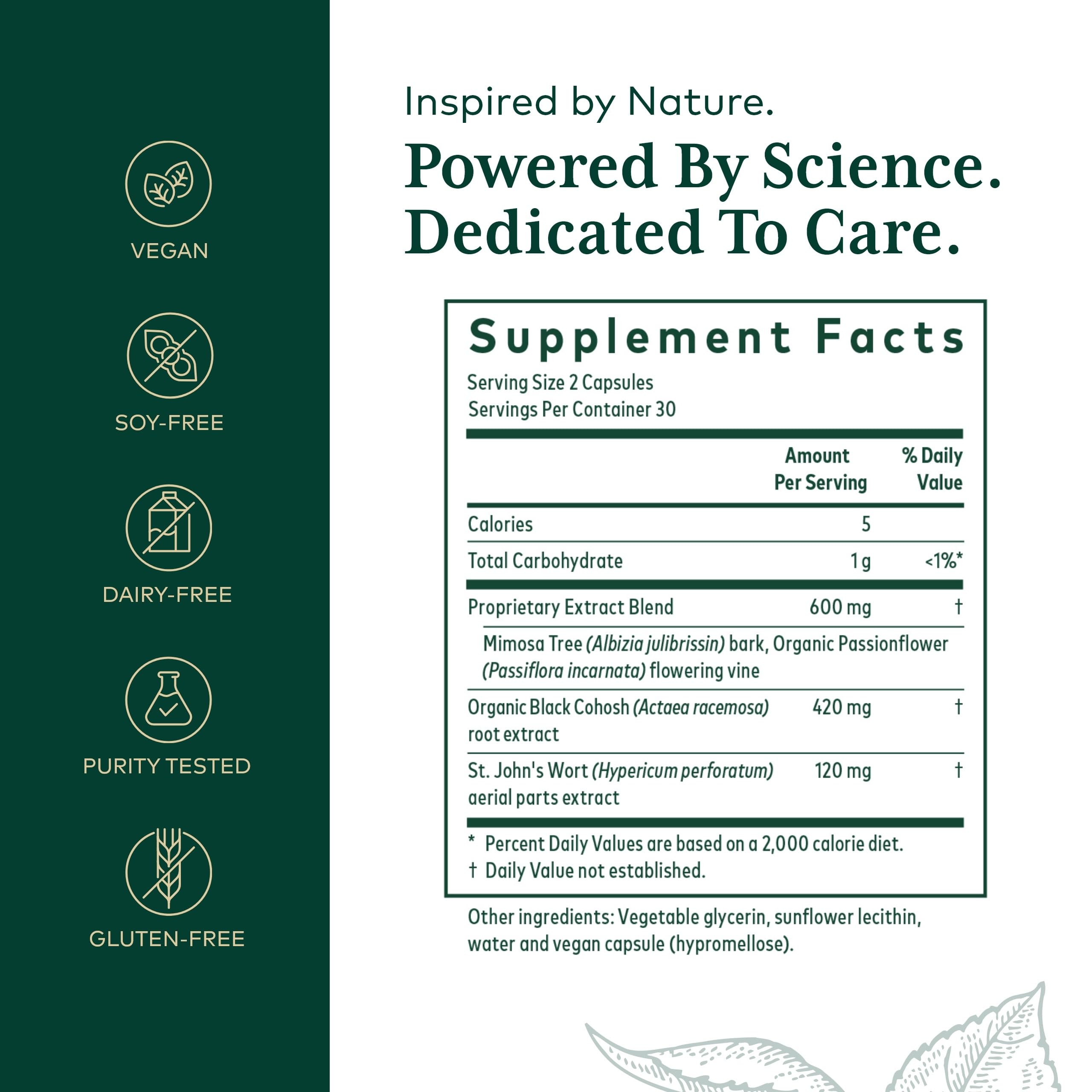 Gaia Herbs PRO PM capsules provide convenient nightly support