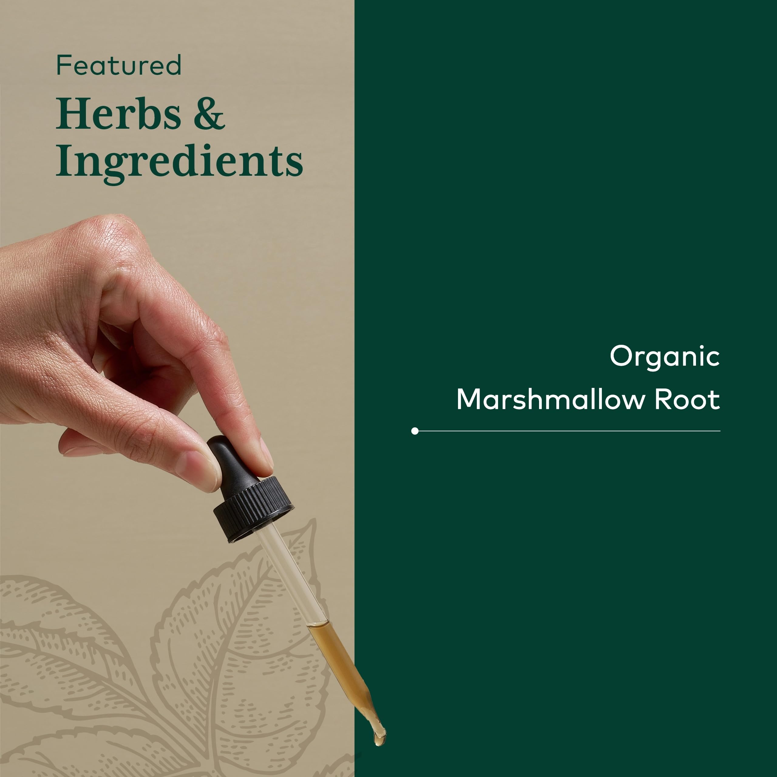 GAIA HERBS PRO bottle highlights premium organic ingredients.