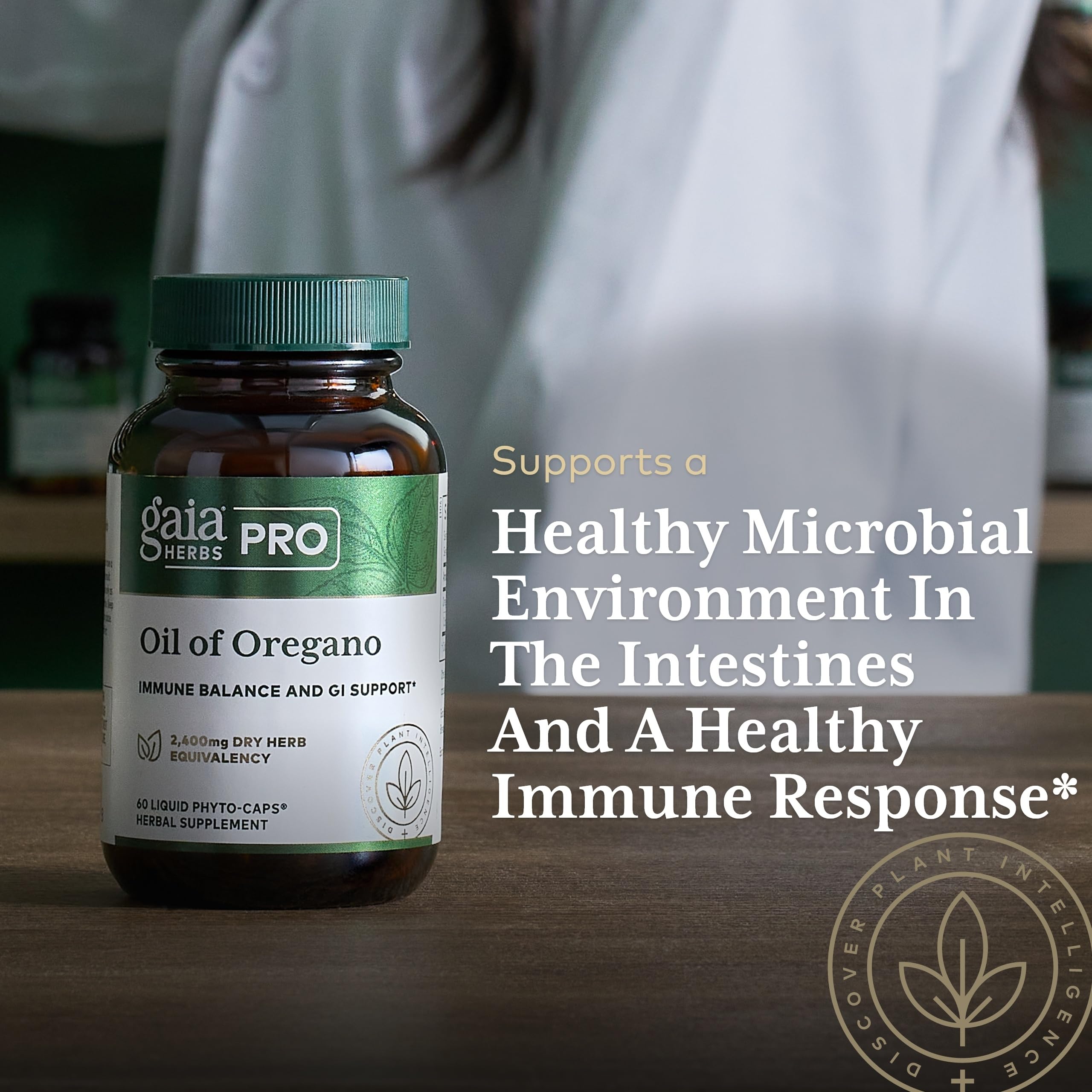 GAIA Herbs PRO regenerative organic-certified farm backdrop signaling quality sourcing