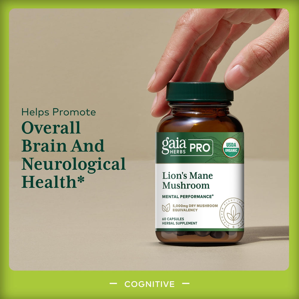 Organic regenerative farm sourcing used by Gaia Herbs PRO Lion's Mane.