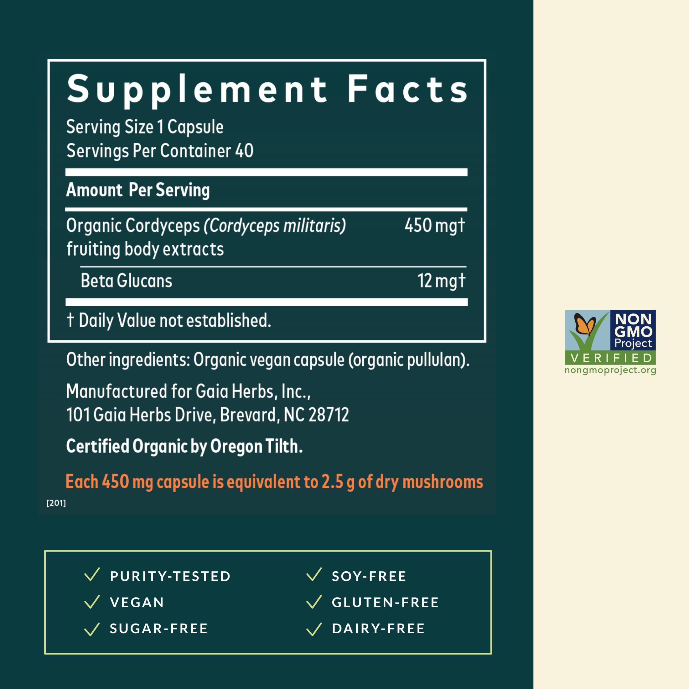 Gaia Herbs Quick Defense capsules ready for daily immune support