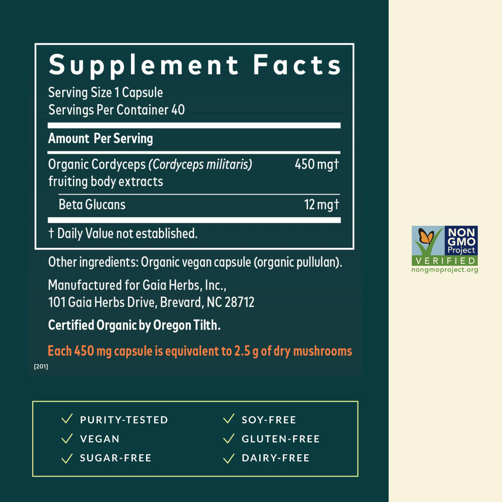 Gaia Herbs Quick Defense capsules ready for daily immune support