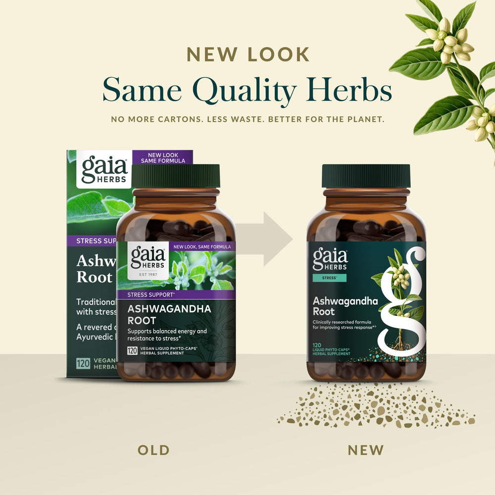 Gaia Herbs soil-to-supplement process; quality you can trust.