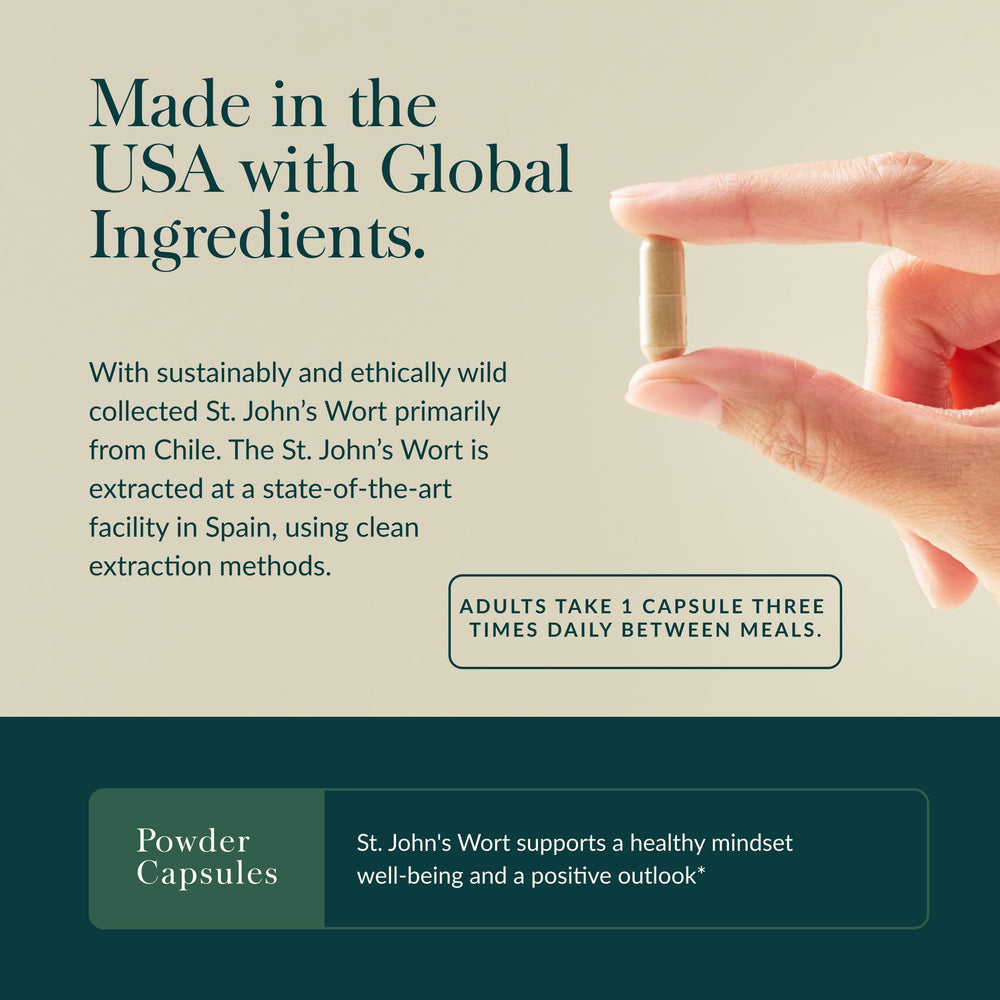 Herbal ingredients display behind Gaia Herbs logo symbolizing quality sourcing.