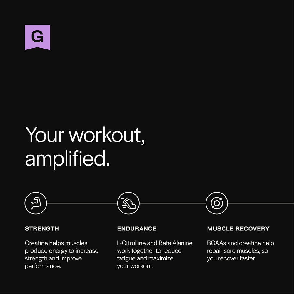 Close-up of Gainful pre-workout scoop showing precise serving size for consistent use.