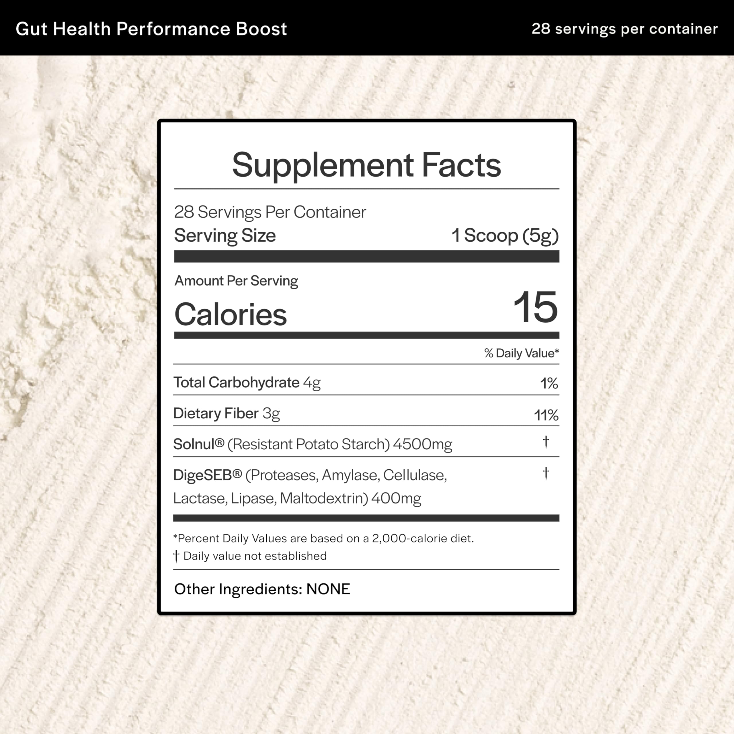 Gainful prebiotic digestive enzymes blend supports digestion and nutrient absorption.
