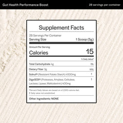 Gainful prebiotic digestive enzymes blend supports digestion and nutrient absorption.