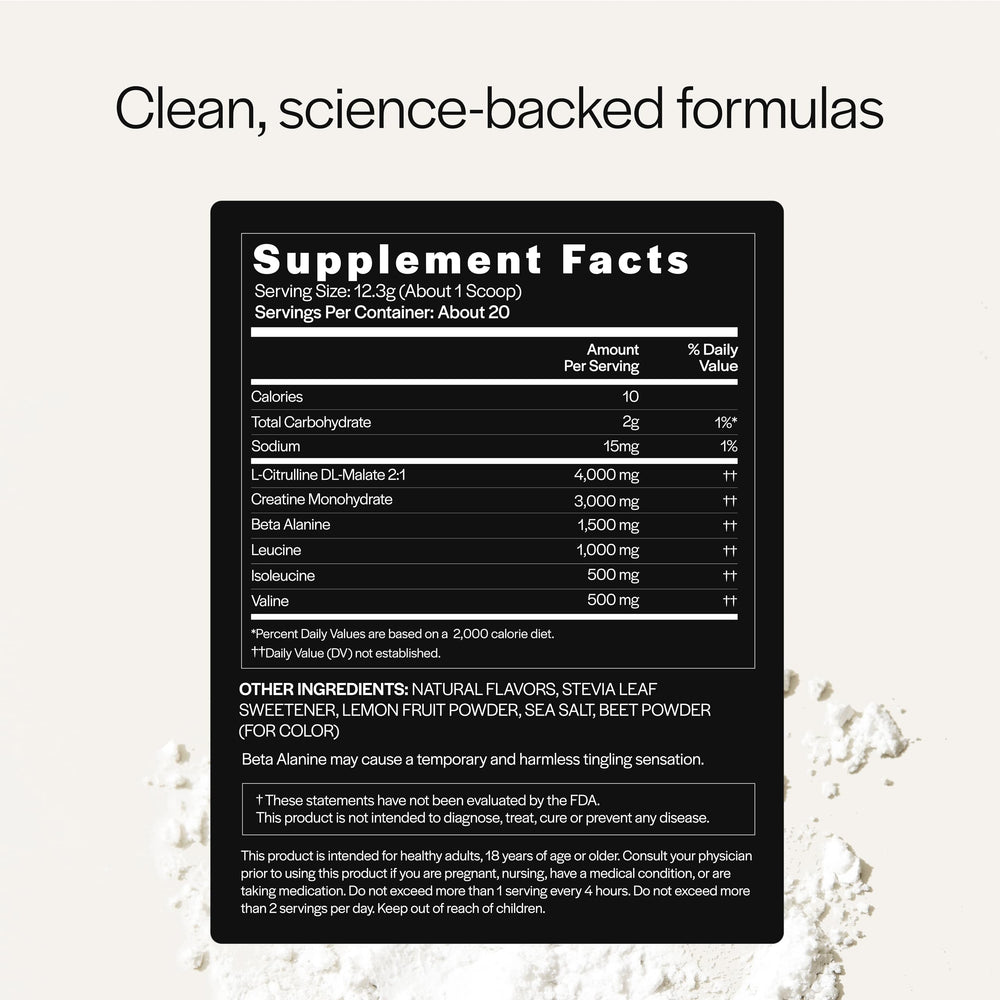 Gainful workout preparation scene showing ready-to-make pre-workout drink.