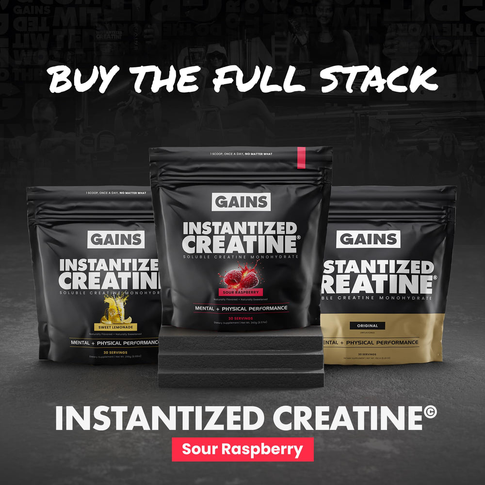 GAINS IN BULK Post-workout recovery support after intense training sessions.