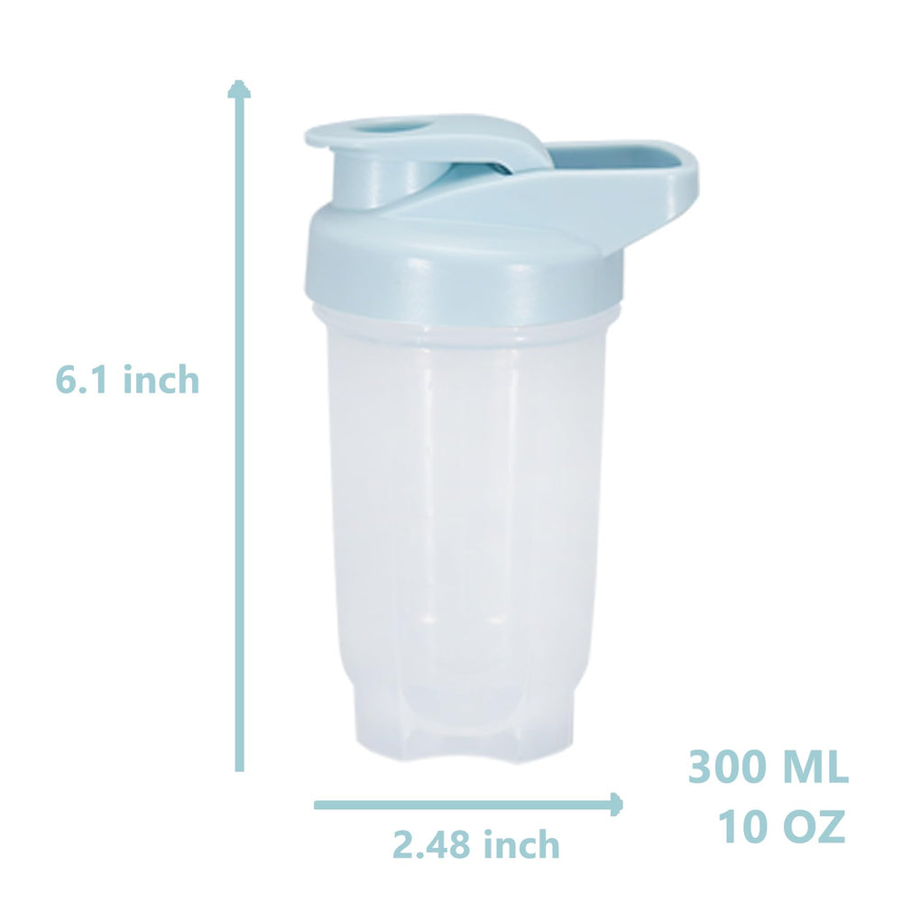 GAISHION shaker bottle 300ml featuring leak-proof cap for secure transport