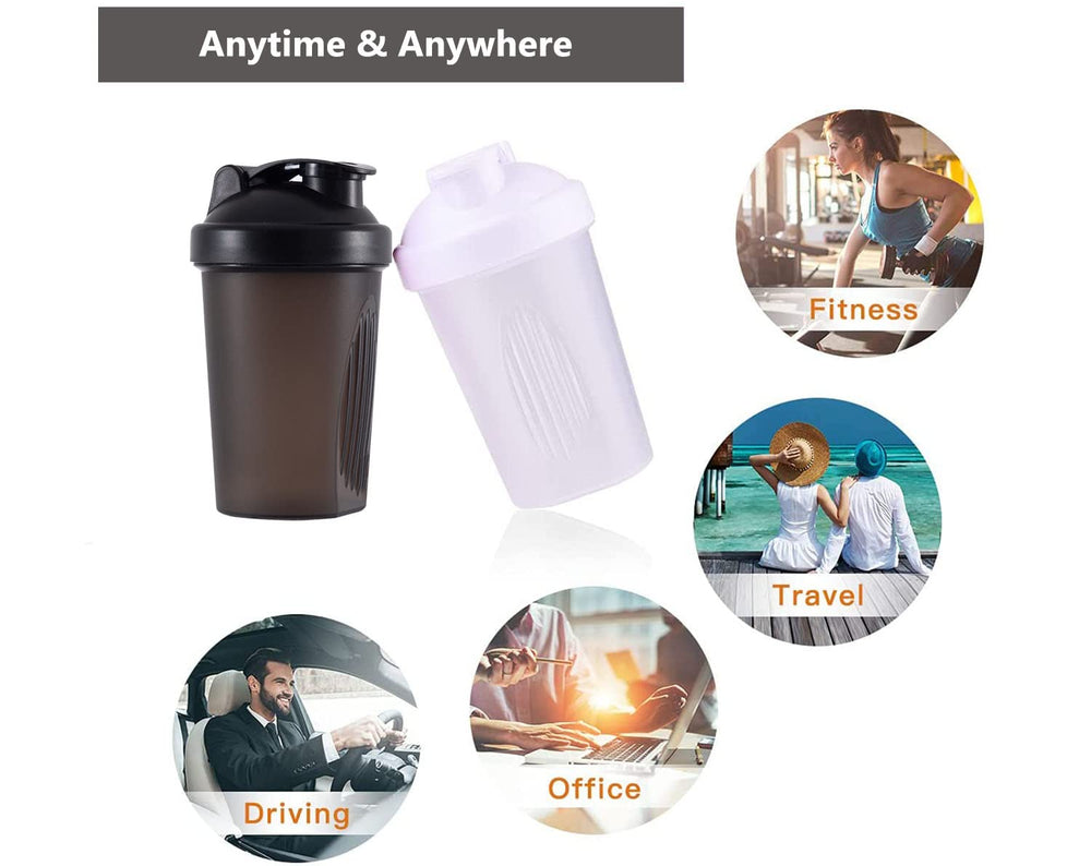 GAISHION shaker bottle oz-ml measurements help track servings accurately.