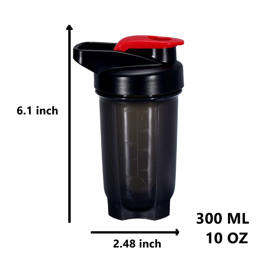 GAISHION wide-mouth shaker for easy add-ins and quick cleaning.