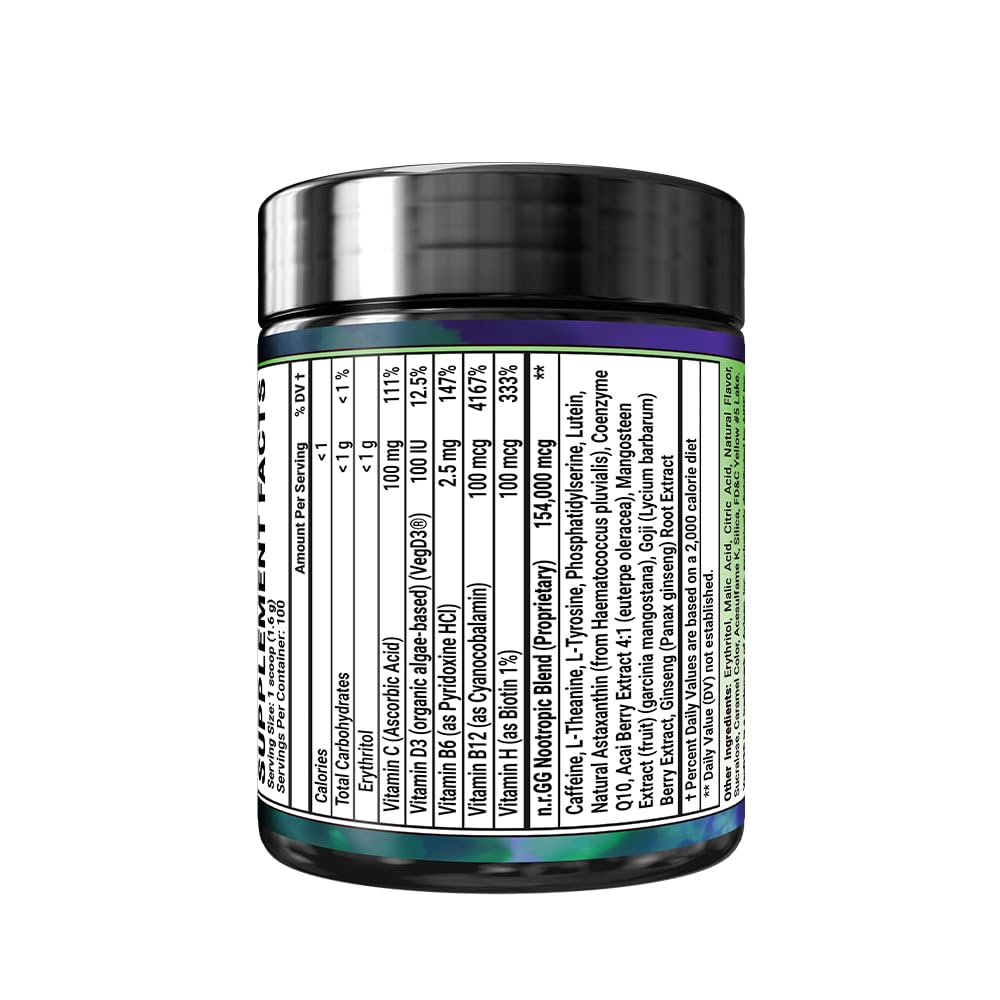 Gamer Supps GG Energy JoJo's Ocean Stone Fruit glass of drink ready to energize gameplay