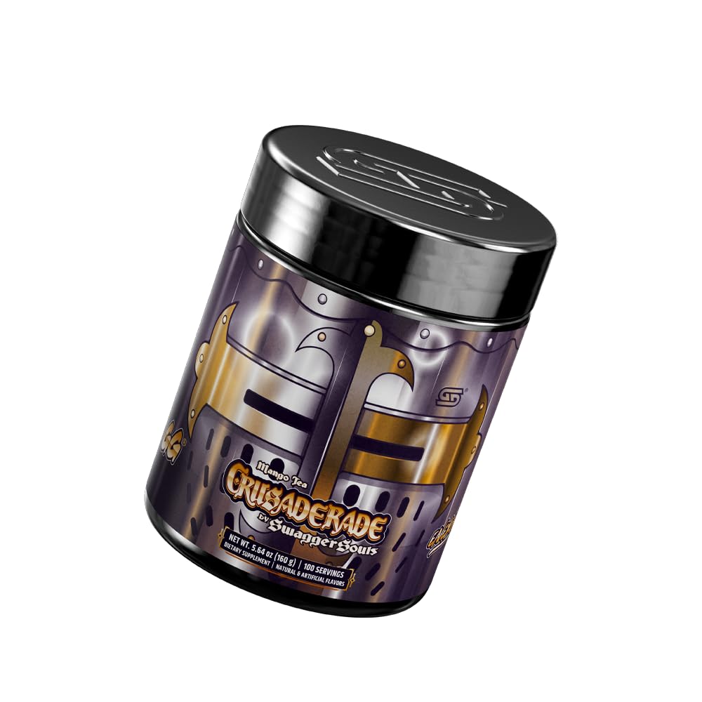 Gamer Supps GG Crusaderade mango tea shaker dispensing for smooth mixing