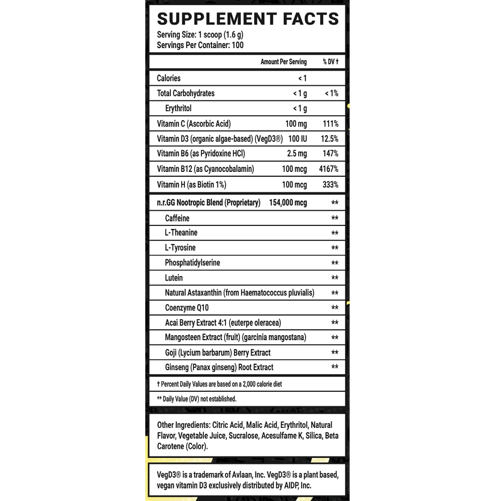 Gamer Supps GG Energy Lemonade serving supports on-the-go focus