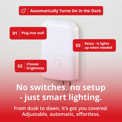 Gamma Light Therapy Revive red night light in hallway offers calm guidance with minimal glare.
