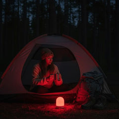 Gamma Revive 670nm red light charging via USB for easy setup