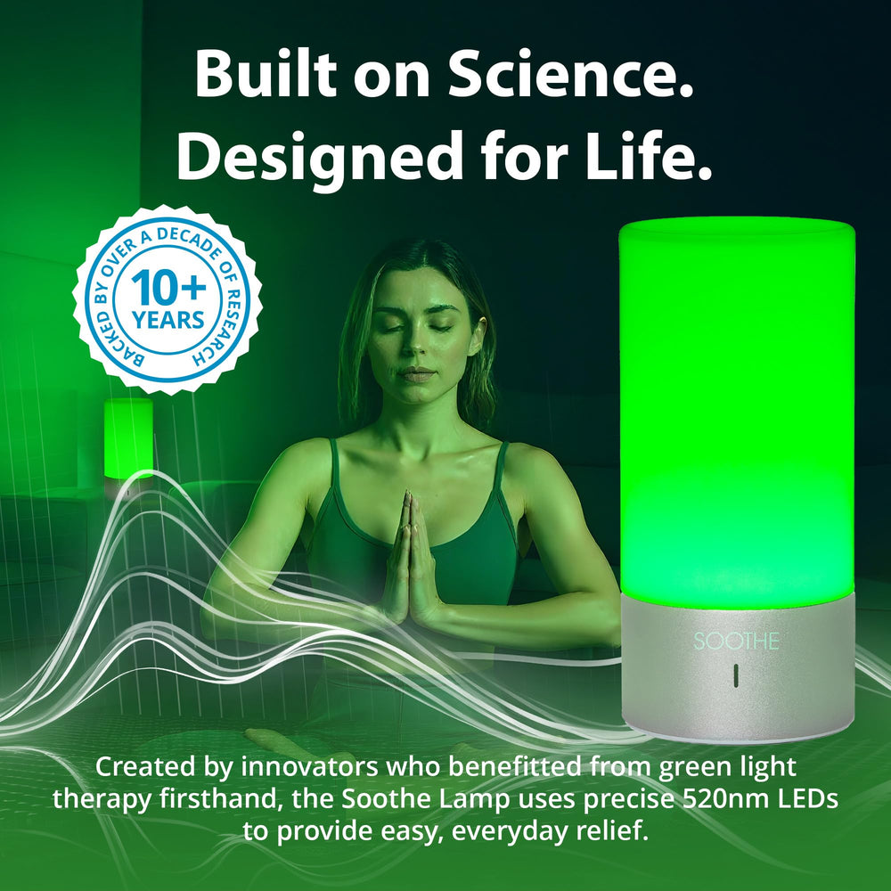 Soothe lamp control dial and power plug, ready to use