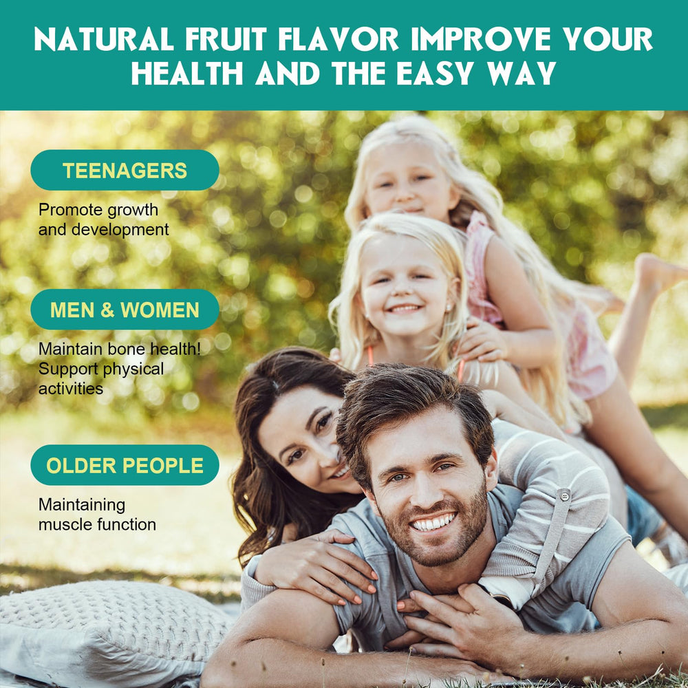 GAOLISHEN two gummies daily dosage visual promoting a simple routine.