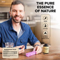 Garden of Herbz elderberry capsules label close-up