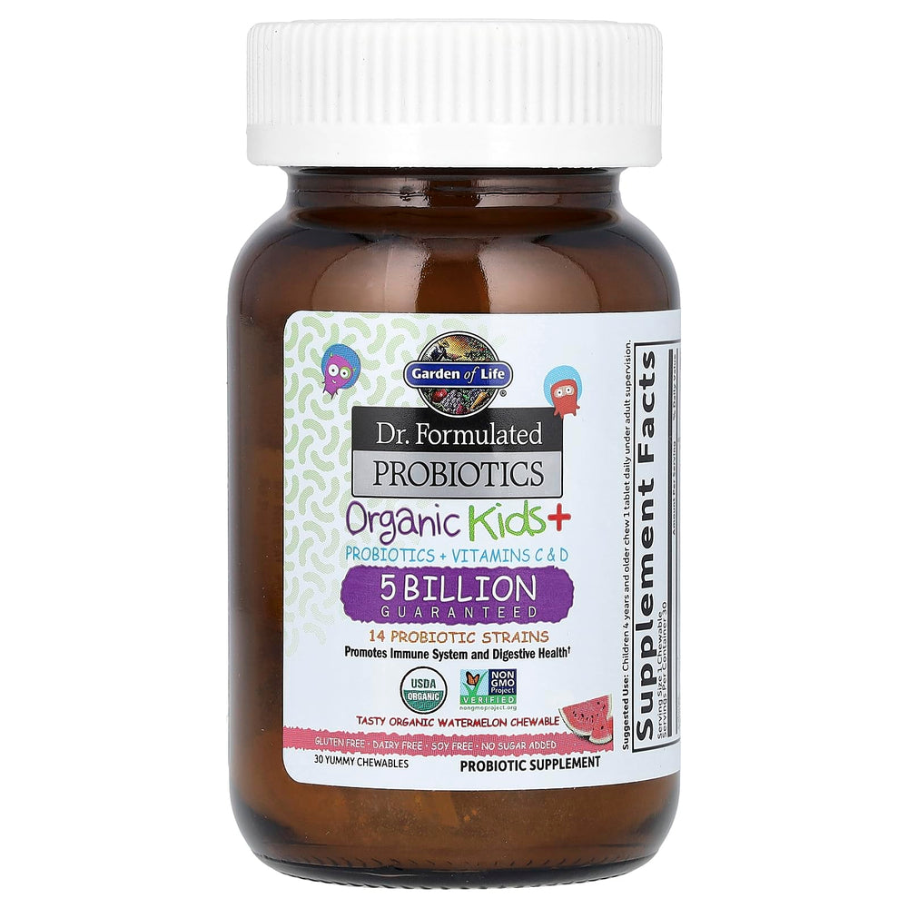 Garden of Life 14 strains on label signals diverse gut support