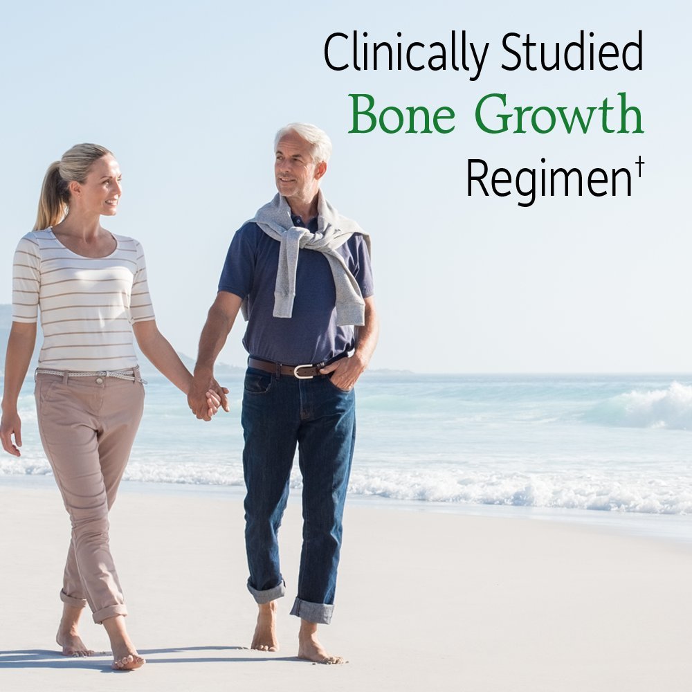 Garden of Life Grow Bone capsules for daily calcium intake.